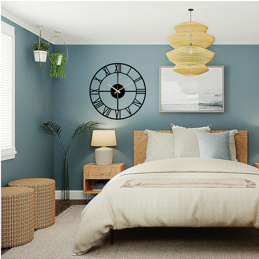 METAL WALL CLOCK